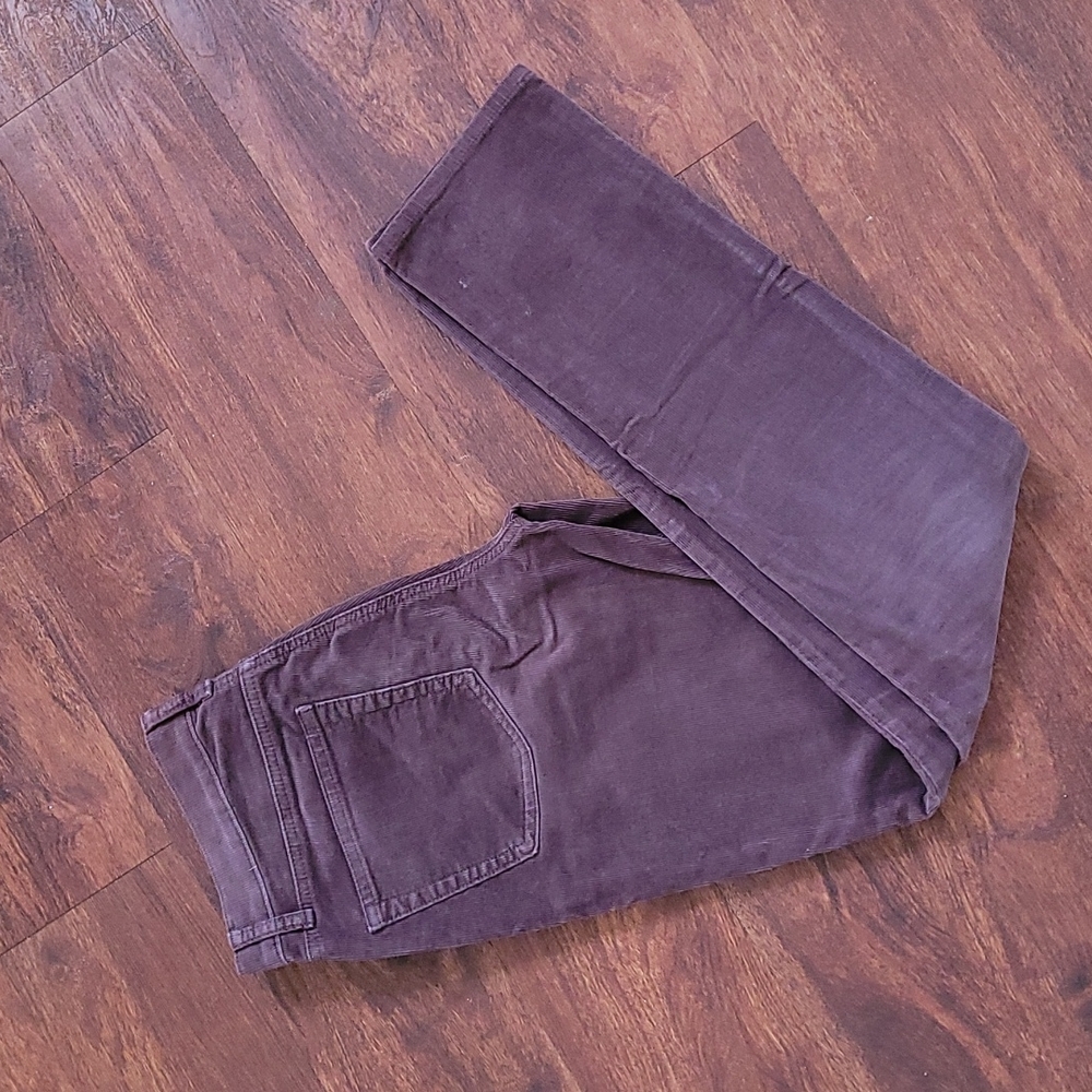 Gap 1969 Corduroy pants, dark purple, size 27